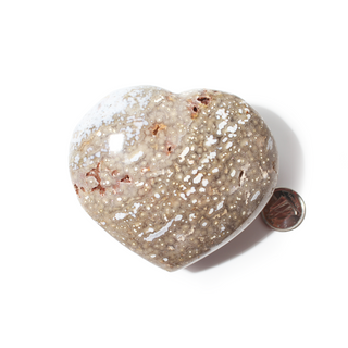 Ocean Jasper Heart from Stonebridge Imports