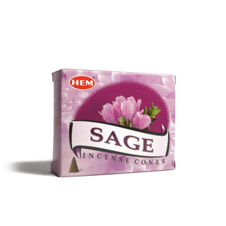 Sage Hem Incense Cones - 10 Pack    from Stonebridge Imports