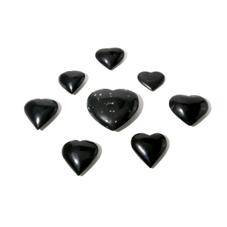 Obsidian B Heart Carvings - 8 to 10 Pieces - 1kg Box    from Stonebridge Imports