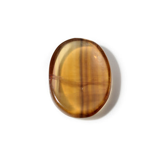 Yellow Fluorite Worry Stone - Pack of 5 from Stonebridge Imports