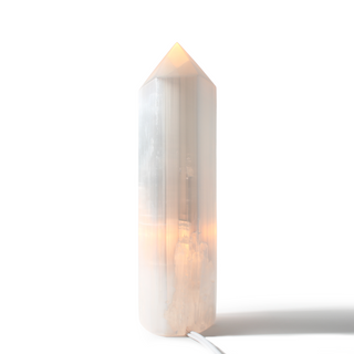 Selenite Generator Lamp from Stonebridge Imports