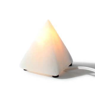 Selenite Pyramid Lamp - 6" from Stonebridge Imports