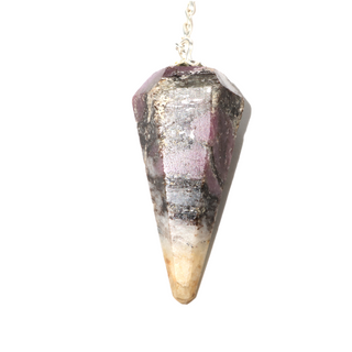 Lepidolite Pendulum 6 Facets & Bead    from Stonebridge Imports