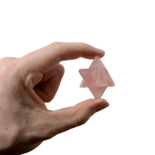 Rose Quartz B Merkabahs - 5 to 25 Pieces - 1kg Box    from Stonebridge Imports