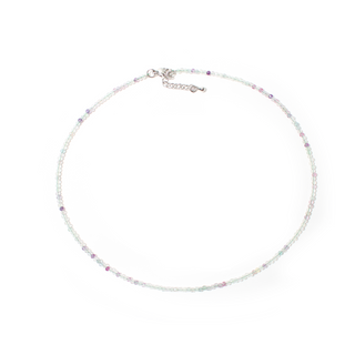 Fluorite Bead Necklace - 2-3mm from Stonebridge Imports