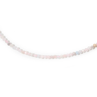 Morganite Bead Necklace - 2-3mm from Stonebridge Imports