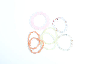 Yellow Feldspar, Petroleum Quartz, Sunstone Bracelet OTT Bundle
