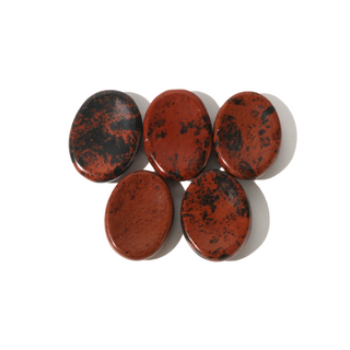 Mahogany Obsidian Worry Stone - Pack of 5    from Stonebridge Imports