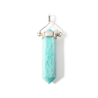 Amazonite Double Terminated Swivel - 925 Silver Pendant from Stonebridge Imports