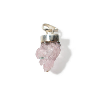 Rose Quartz Cluster - 925 Silver Pendant from Stonebridge Imports