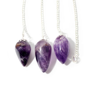 Amethyst Drop Pendulum - 3 Pack from Stonebridge Imports