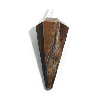 Gold Tiger's Eye Pendulum 6 Facets & Bead - 3 Pack from Stonebridge Imports