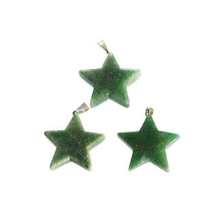 Aventurine Green Star Pendant - 3pk    from Stonebridge Imports