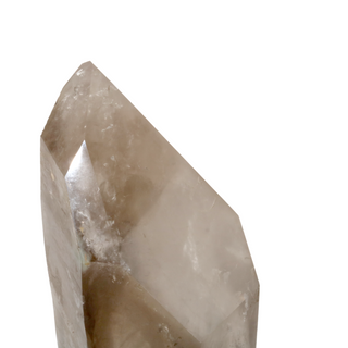 Smoky Quartz Point On Wood Base U#11 - 17 1/4"    from Stonebridge Imports