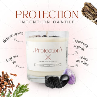 Crystal Intention Candle - Full Set (6) from Stonebridge Imports