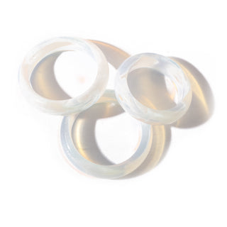 Opalite Ring 3-Pack (7/8" to 1 1/8" diameter per piece, 1g to 3g per piece)    from Stonebridge Imports