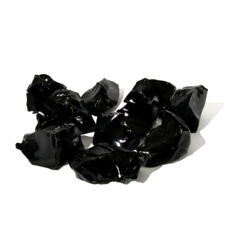 Obsidian Chunk #1 - 5kg Box - 4"    from Stonebridge Imports