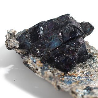 Silver In Chalcopyrite from Sudbury - Unique #4 - 4" (Enhanced)