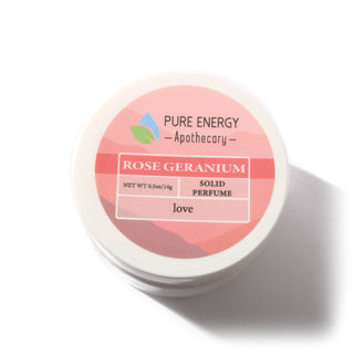 Rose Geranium Solid Perfume - Love    from Stonebridge Imports