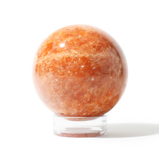 Orange Calcite Sphere Unique #11 - 3" from Stonebridge Imports