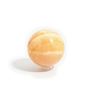 Orange Calcite Sphere Unique #12 from Stonebridge Imports