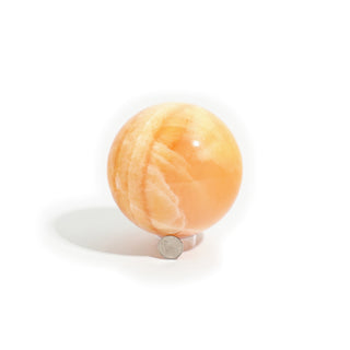Orange Calcite Sphere Unique #12 from Stonebridge Imports