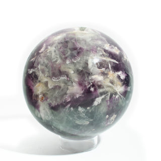 Fluorite Green and Purple Sphere Unique #14 from Stonebridge Imports