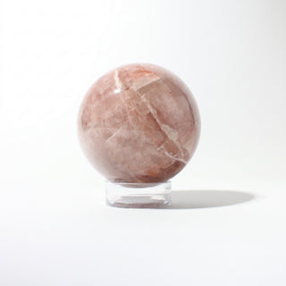 Hematoid Quartz Sphere Unique #2 - 3 3/8", photographed on a clean white background. Stonebridge Imports.