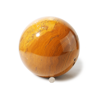 Yellow Jasper Sphere Unique #1 - 10" from Stonebridge Imports
