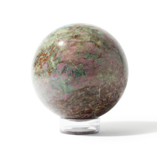 Ruby Kyanite Sphere Unique #3 - 4 3/8" from Stonebridge Imports