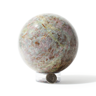 Ruby Kyanite Sphere Unique #3 - 4 3/8" from Stonebridge Imports