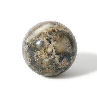 Dendritic Opal Sphere Unique #6 - 4 3/8" from Stonebridge Imports