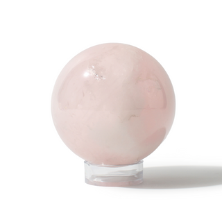 Rose Quartz Sphere Unique #101 - 3 3/4" from Stonebridge Imports