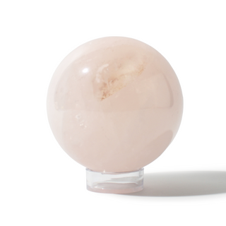 Rose Quartz Sphere Unique #102 - 4" from Stonebridge Imports