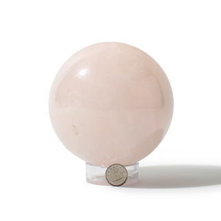 Rose Quartz Sphere Unique #102 - 4" from Stonebridge Imports