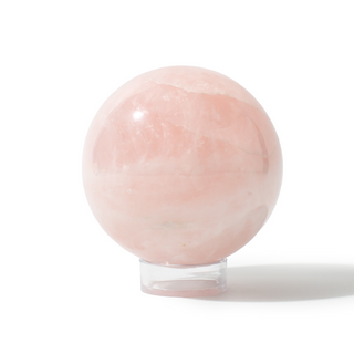 Rose Quartz Sphere Unique #105 - 4" from Stonebridge Imports