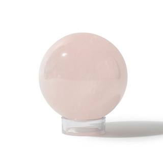 Rose Quartz Sphere Unique #110 - 3 5/8" from Stonebridge Imports