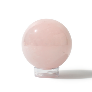 Rose Quartz Sphere Unique #114 - 3 5/8" from Stonebridge Imports