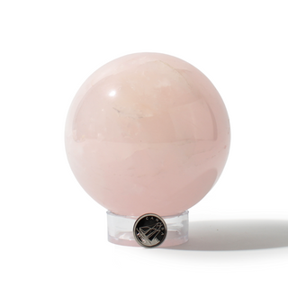 Rose Quartz Sphere Unique #114 - 3 5/8" from Stonebridge Imports