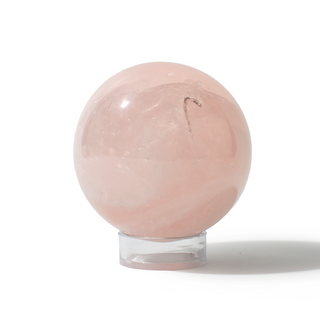 Rose Quartz Sphere Unique #116 - 3 5/8" from Stonebridge Imports