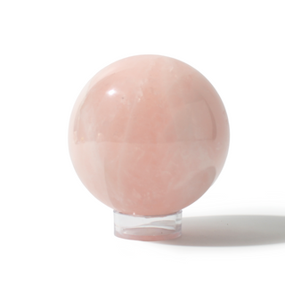 Rose Quartz Sphere Unique #123 - 4" from Stonebridge Imports
