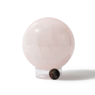Rose Quartz Sphere Unique #131 - 3 5/8" from Stonebridge Imports