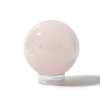 Rose Quartz Sphere Unique #138 - 3 5/8" from Stonebridge Imports