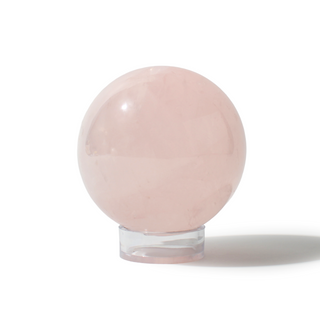 Rose Quartz Sphere Unique #139 - 3 3/8" from Stonebridge Imports