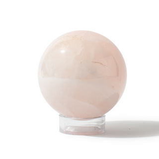 Rose Quartz Sphere Unique #146 - 3 1/2" from Stonebridge Imports