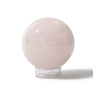 Rose Quartz Sphere Unique #147 - 3 1/2" from Stonebridge Imports