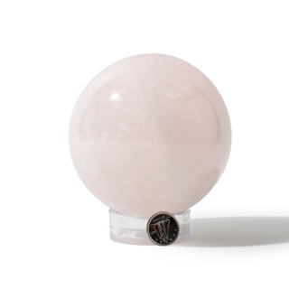 Rose Quartz Sphere Unique #147 - 3 1/2" from Stonebridge Imports