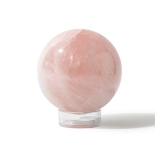 Rose Quartz Sphere Unique #148 - 3 1/2" from Stonebridge Imports