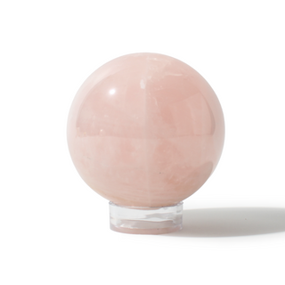 Rose Quartz Sphere Unique #150 - 3 5/8" from Stonebridge Imports