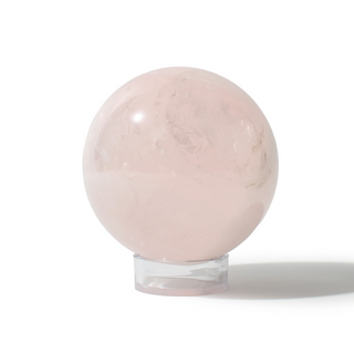 Rose Quartz Sphere Unique #152 - 3 5/8" from Stonebridge Imports